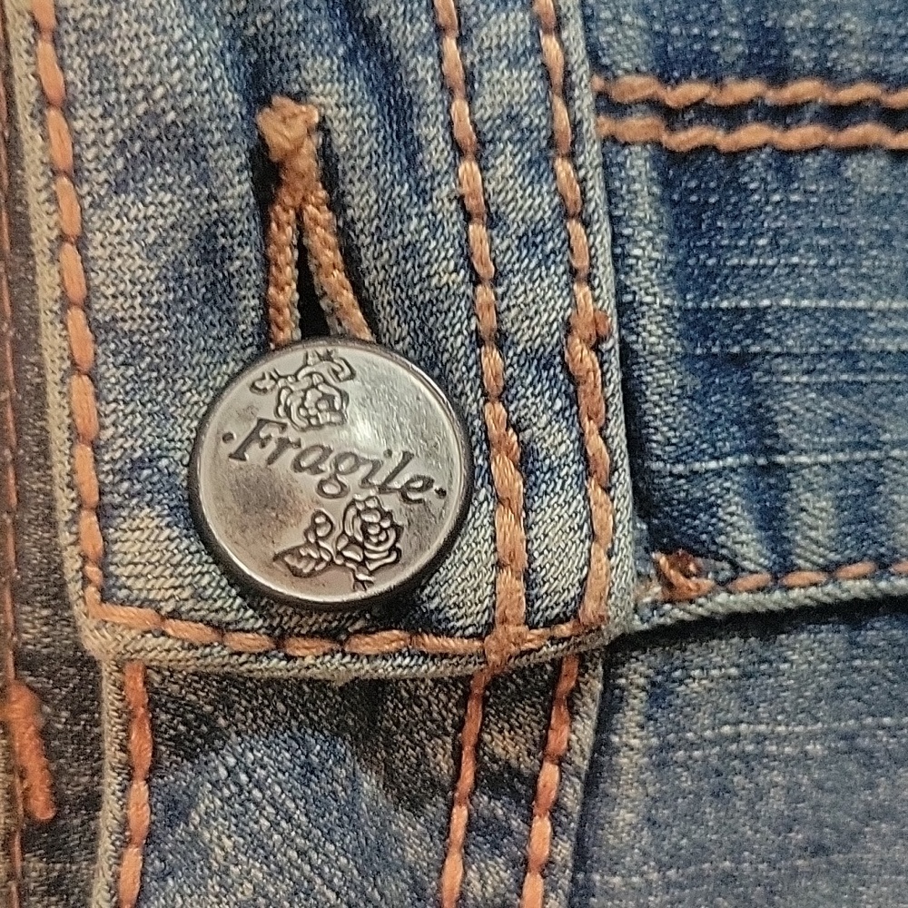 The Twilight Saga * Team Jasper* Homemade Jeans - Picture 3 of 14